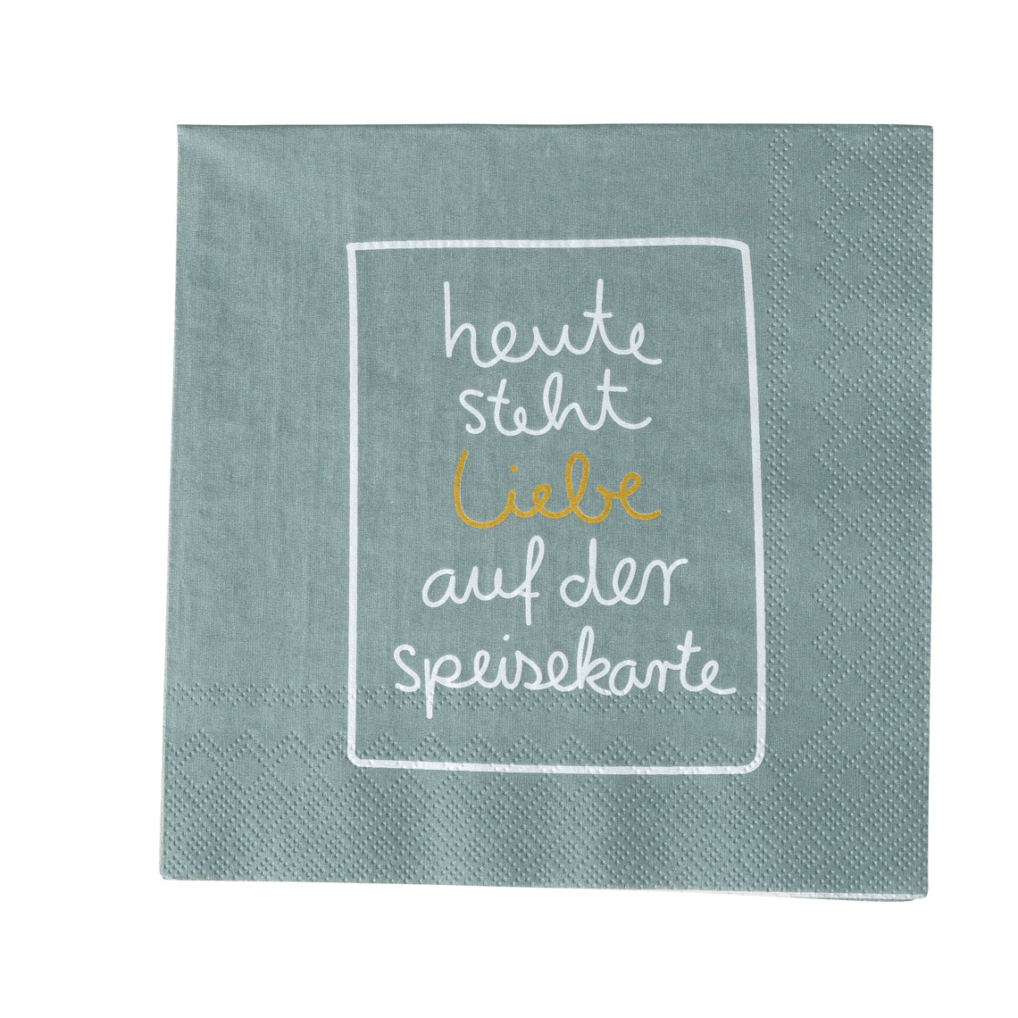 Lunchservietten Hochzeit "Heute steht Liebe..." - Räder