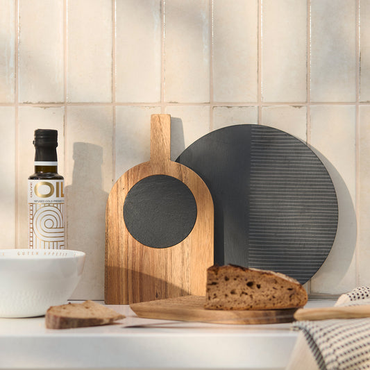 Häppchenweise Servierbrettchen 2er Set - Räder