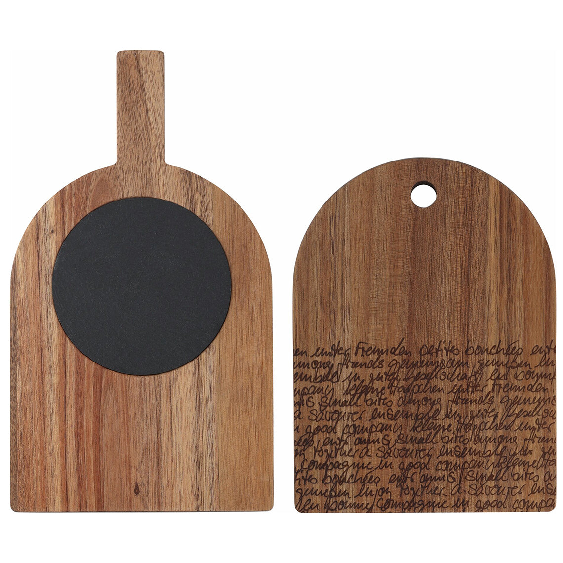 Häppchenweise Servierbrettchen 2er Set - Räder