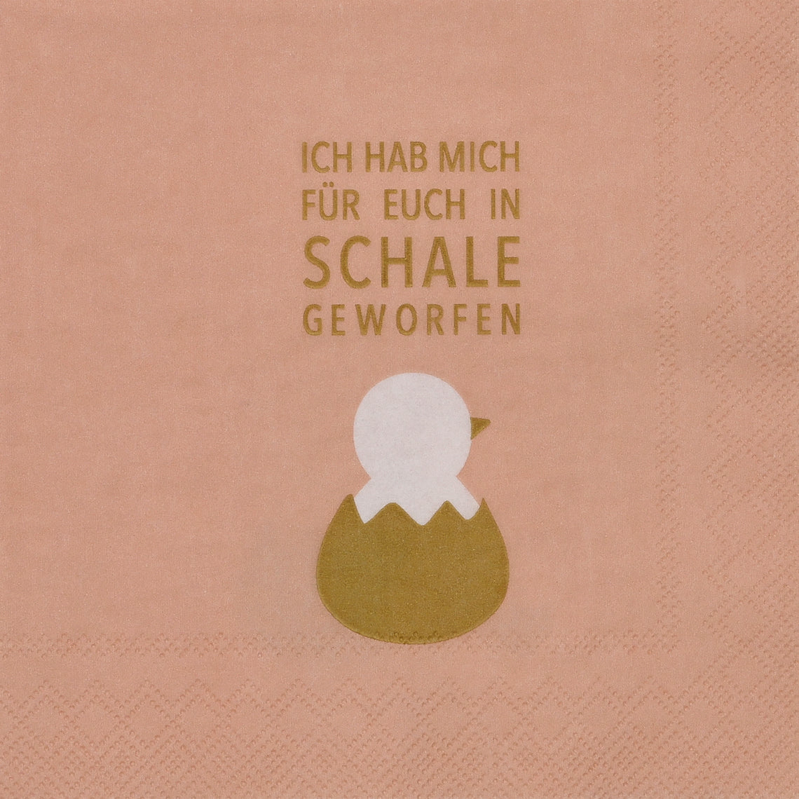 Ostern Cocktailserviette "In Schale geworfen" - Räder