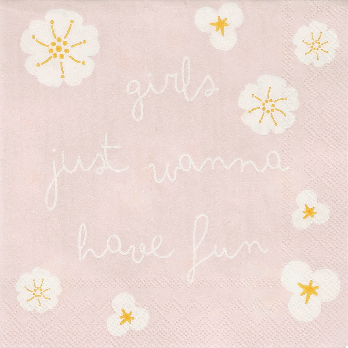 Cocktailservietten "Girls just wanna have fun" - Räder