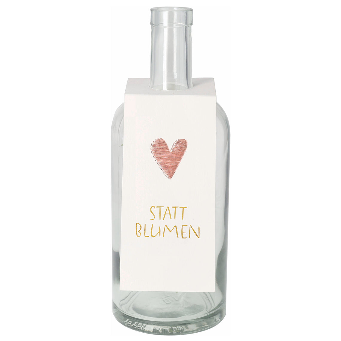 Geburtstag Flaschengrüße "Statt Blumen" - Räder