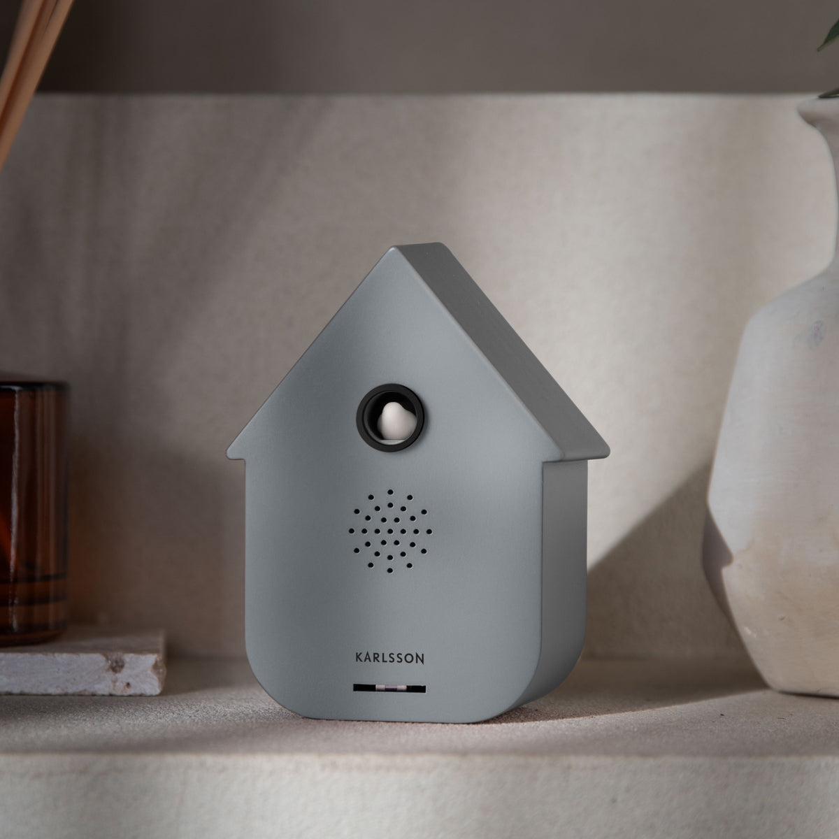 Soundbox Modern Cuckoo grau - Karlsson