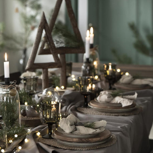 Stoffserviette doppelt gewebt sand - Ib Laursen