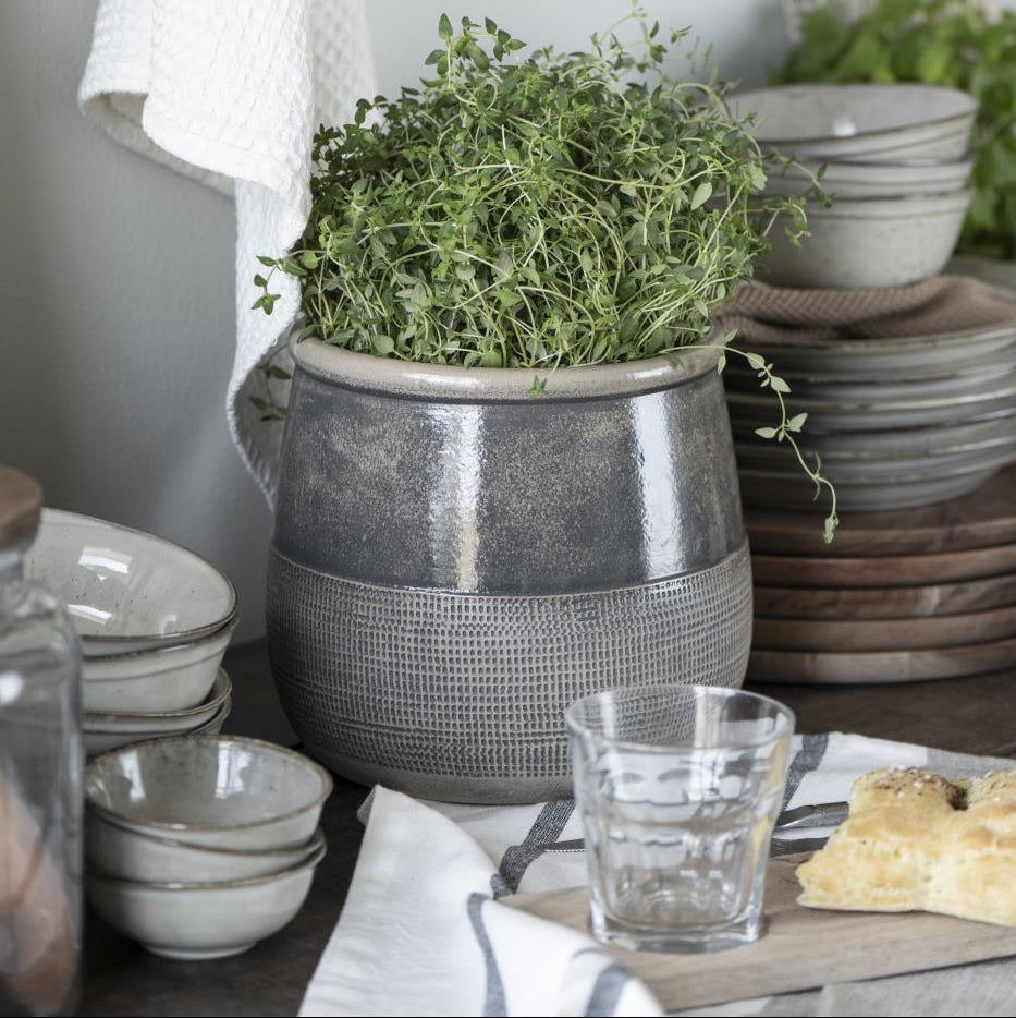 Servierbrett mit Getränkehalter Akazienholz - Ib Laursen