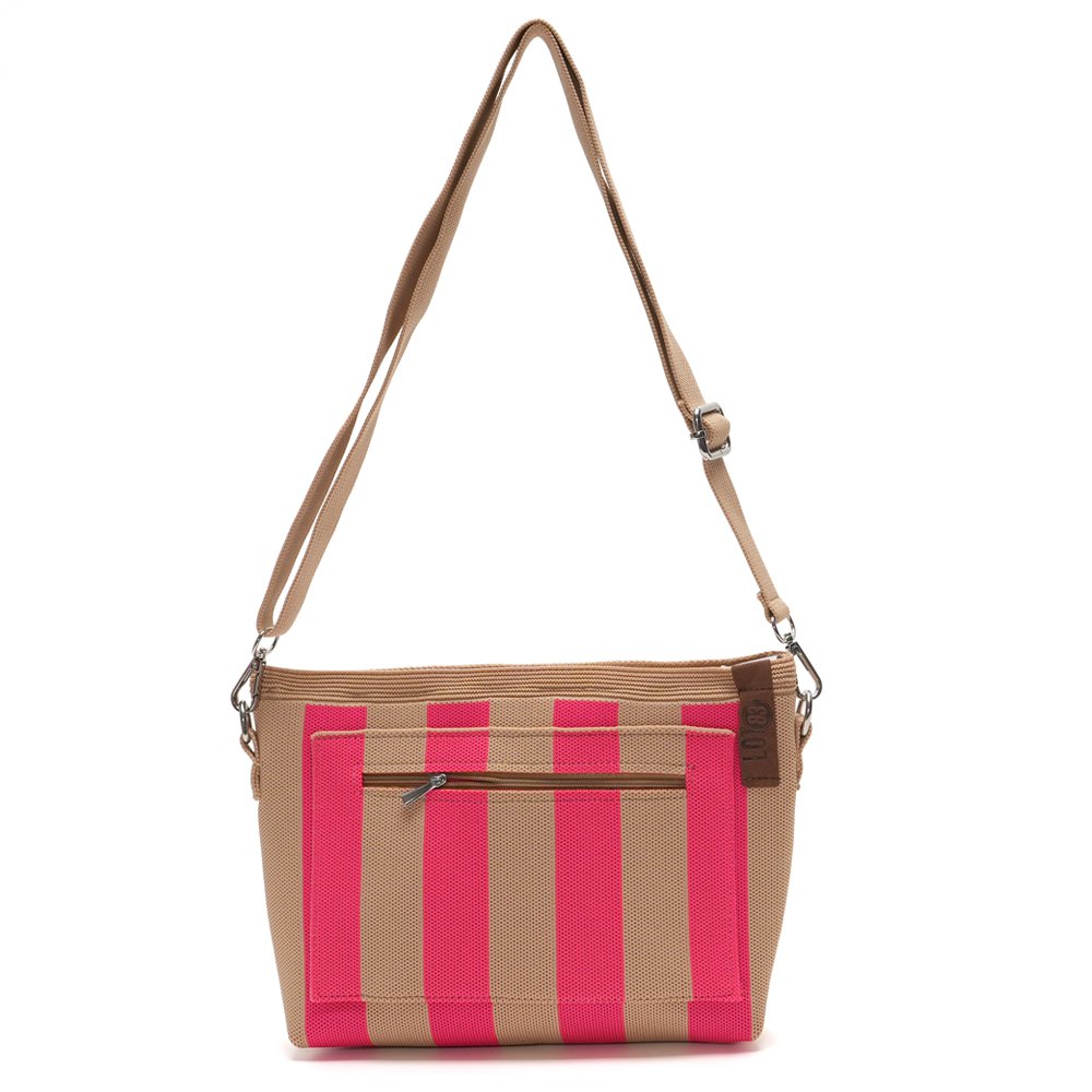 Tasche Kaat - Beige/Pink  - LOT83