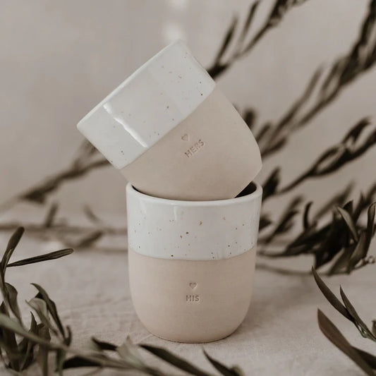 SPAR SET - Hochzeitsbecher - Eulenschnitt