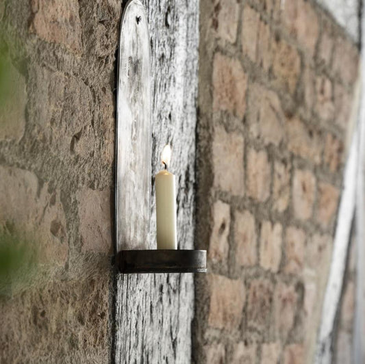 Stabkerze elfenbein rustikal 5er Set - Ib Laursen