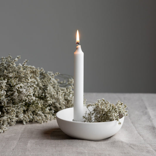 Kerzenhalter Lidatorp klein weiß - Storefactory