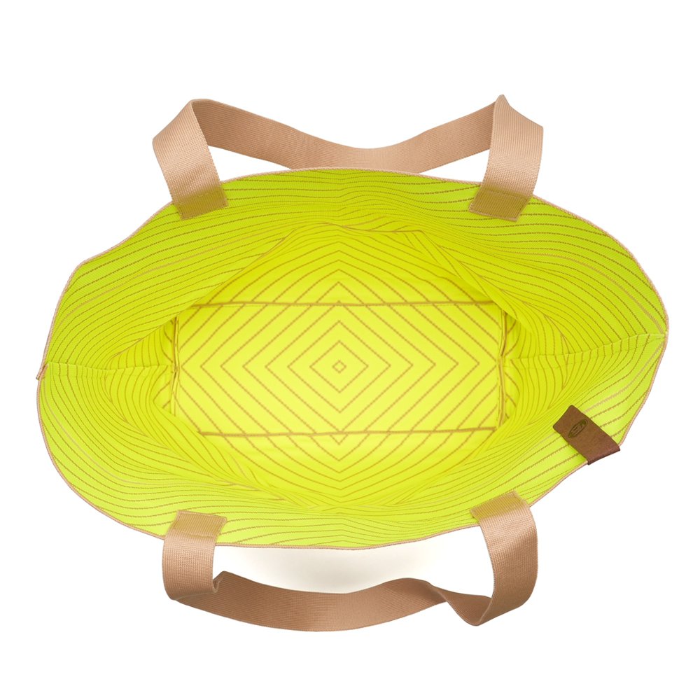 Shopper Lexi - Neon Gelb/Beige - LOT83