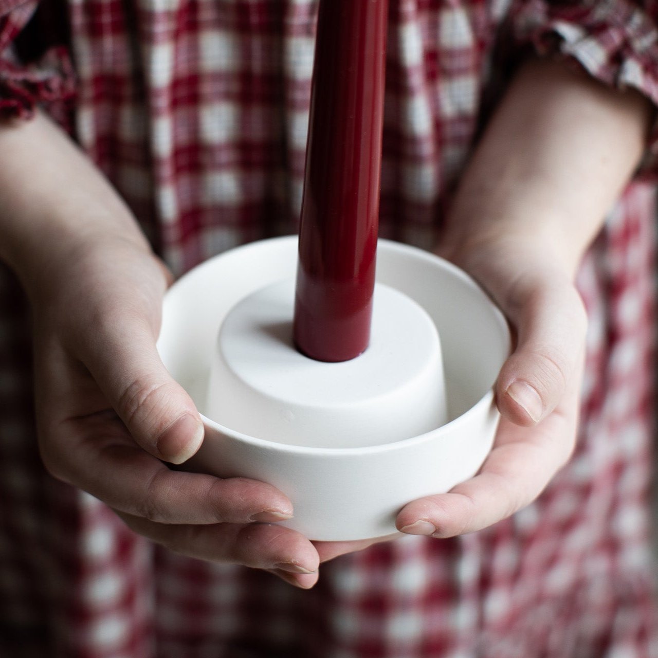 Kerzenhalter Valltorp weiß - Storefactory