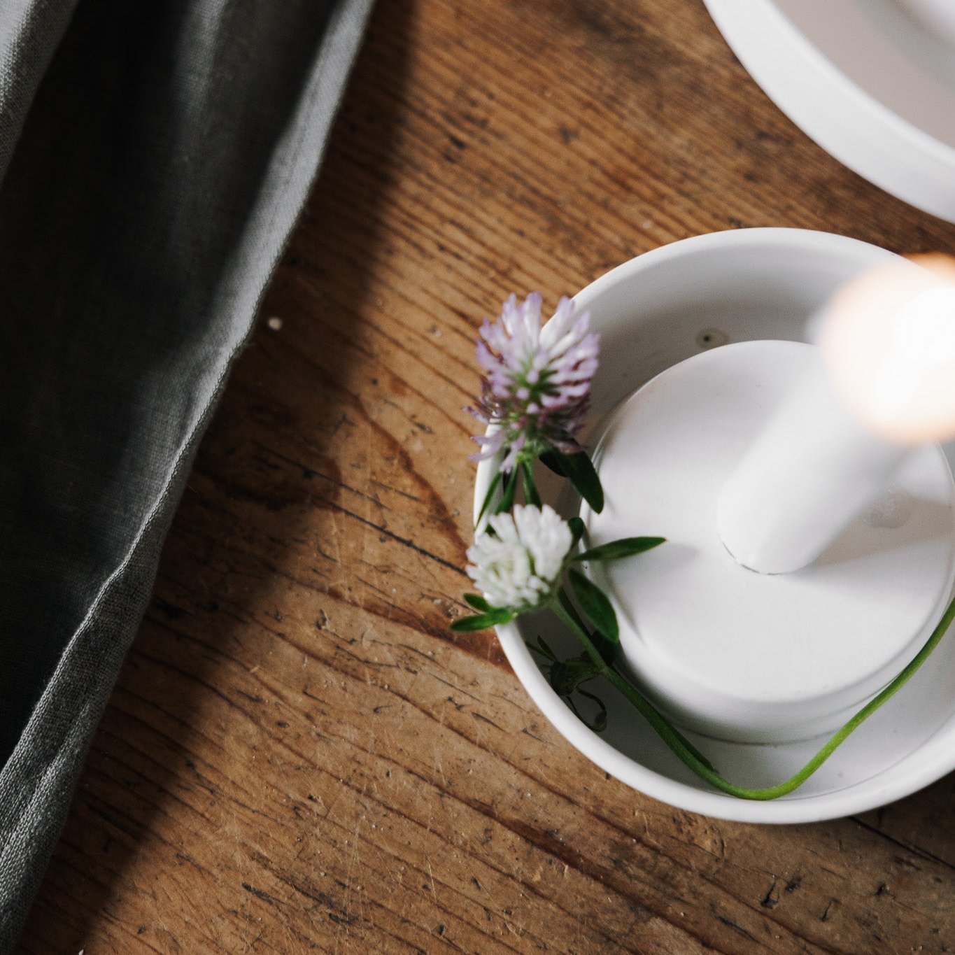 Kerzenhalter Valltorp weiß - Storefactory