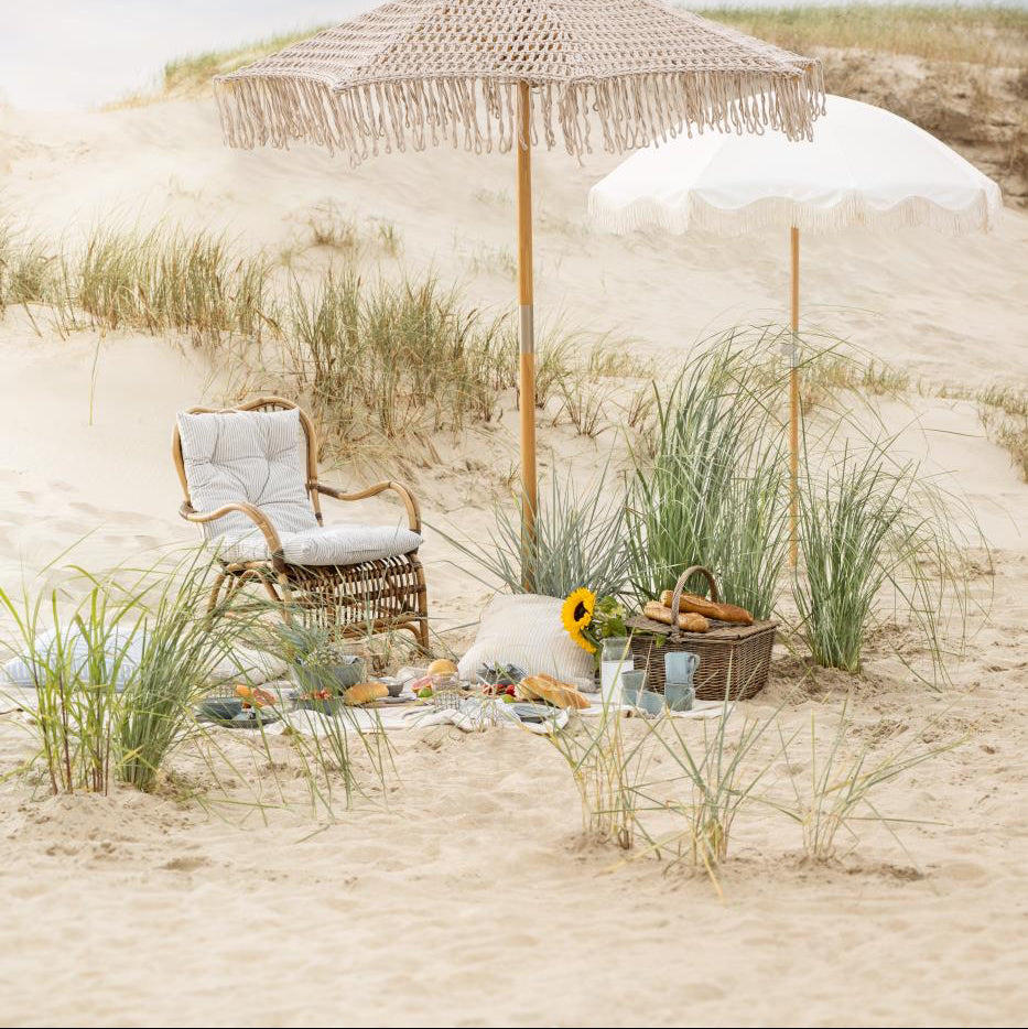 Picknickkorb mit Deckel und Querhenkel - Ib Laursen