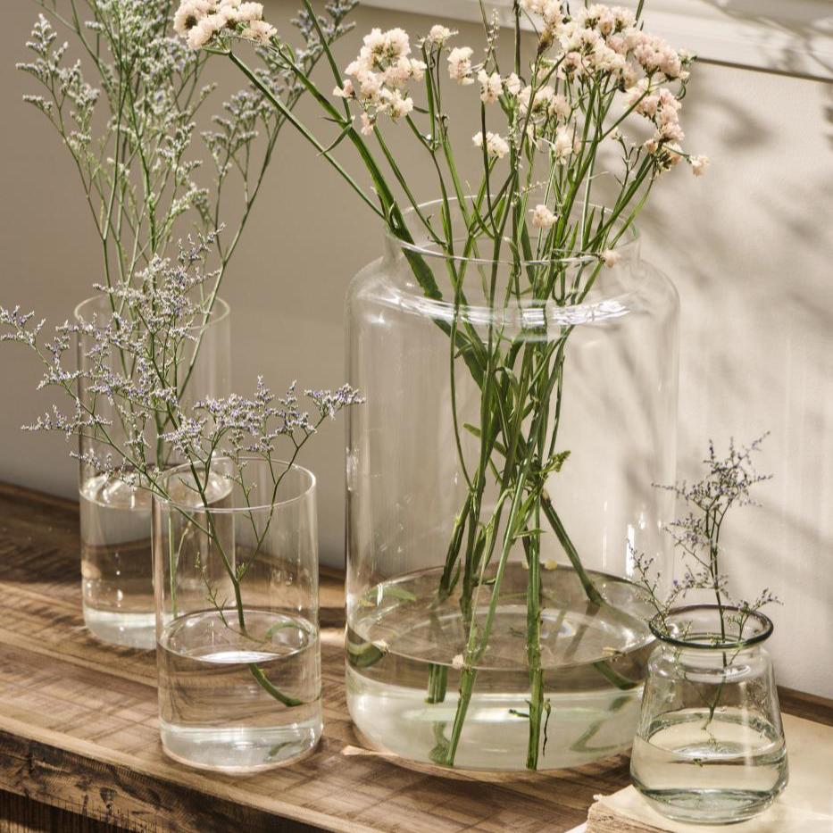 Glasvase zylindrisch Florum klein - Ib Laursen