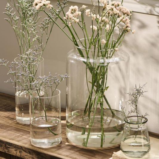 Glasvase zylindrisch Florum mittel - Ib Laursen