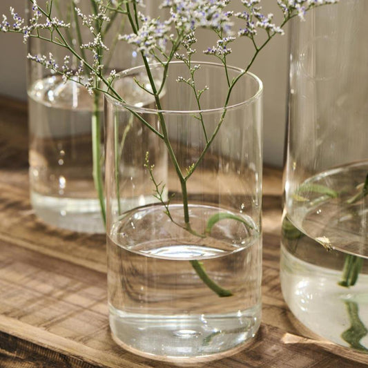 Glasvase zylindrisch Florum klein - Ib Laursen