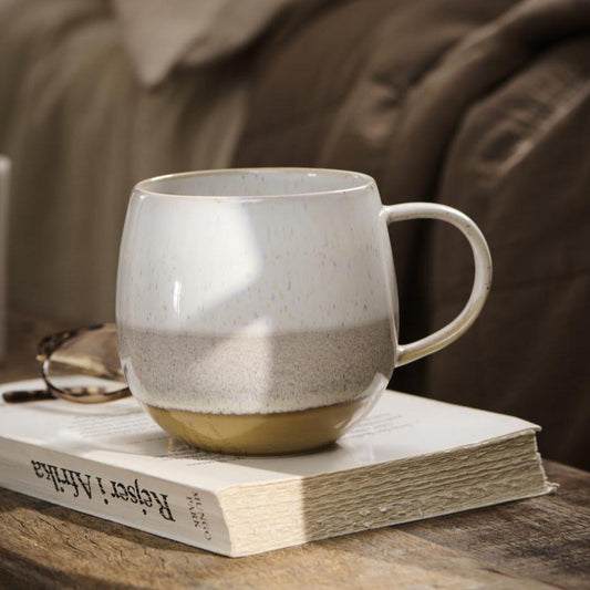 Tasse Agneta mit mustard Muster - Ib Laursen