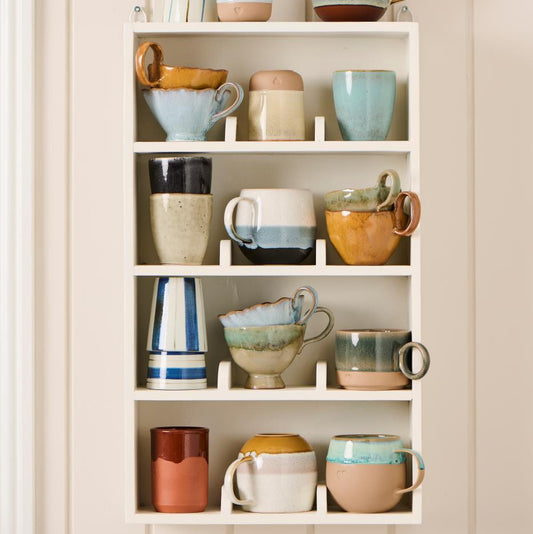 UNIKA Tassenregal weiß - Ib Laursen