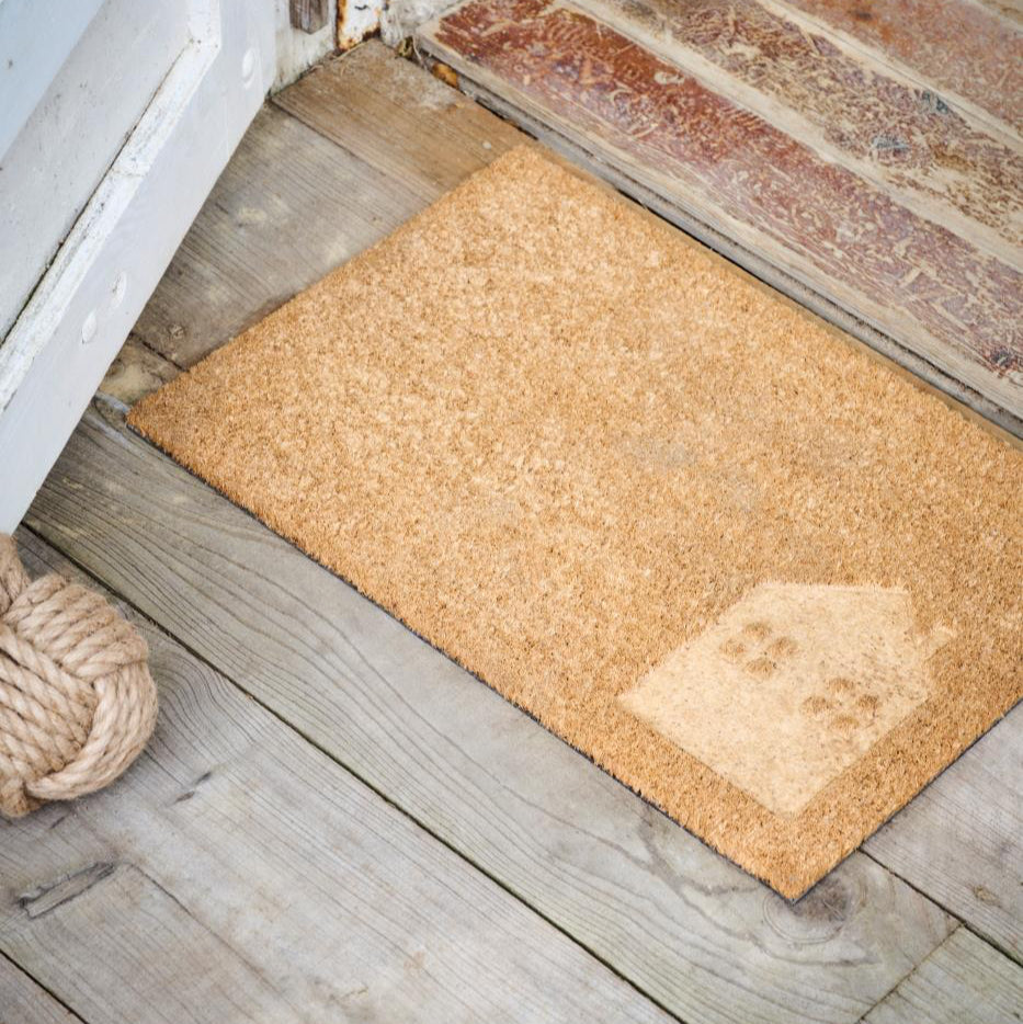 Türmatte eingeprägtes Haus - Ib Laursen