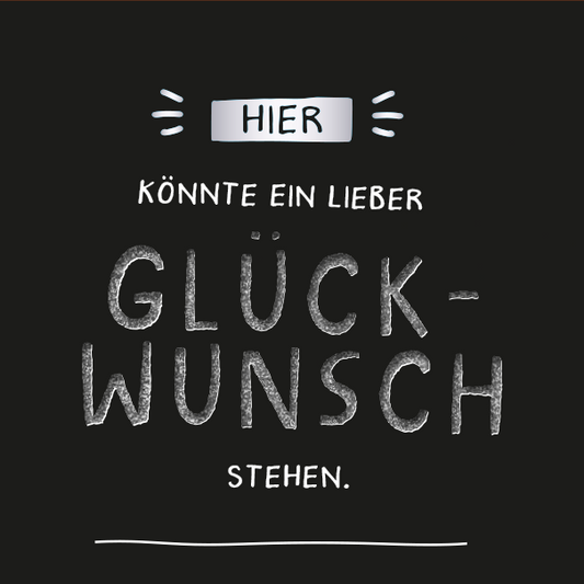 Musik - Doppelkarte Glückwunsch "Ein Hit für Dich"