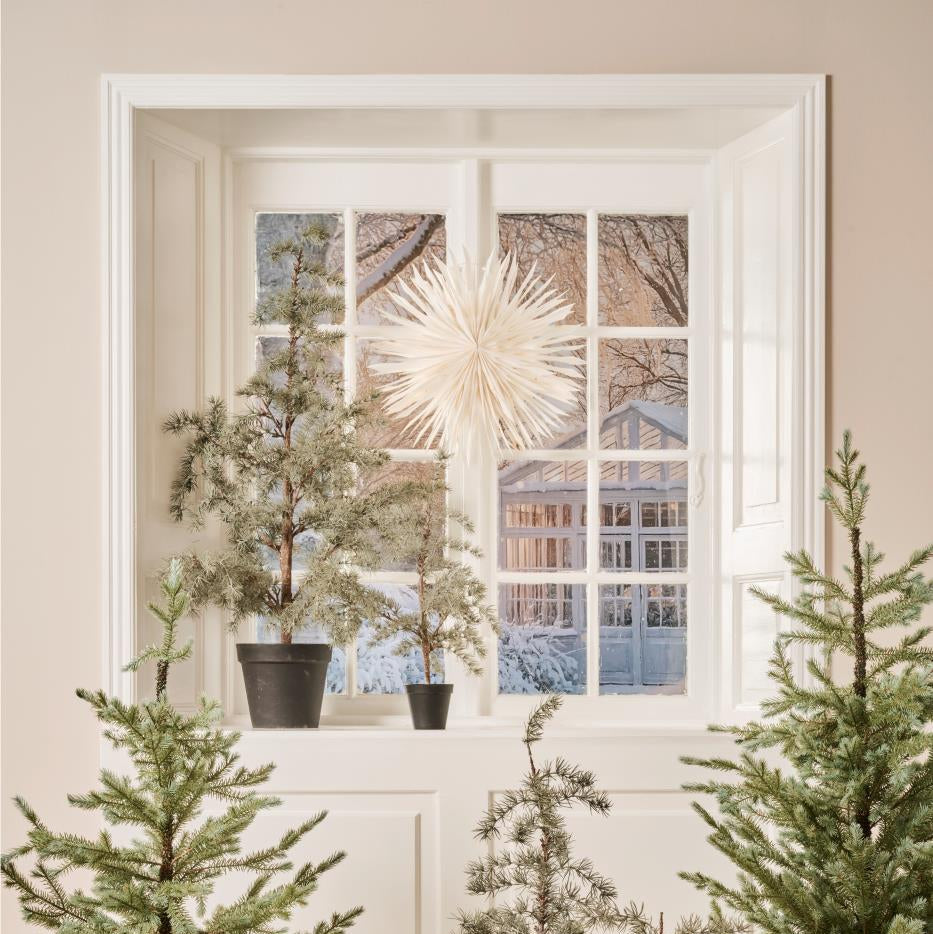 Zedernbaum künstlich mit Plastiktopf groß