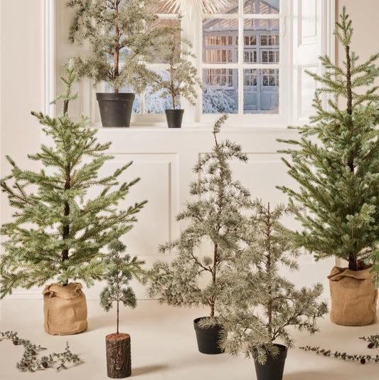 Zedernbaum künstlich mit Plastiktopf mittel - Ib Laursen