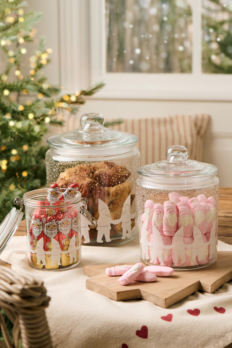 Glaskrug Lebkuchenpärchen mit Rezept groß - Ib Laursen