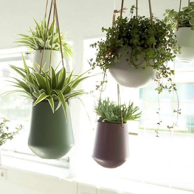 Hängetopf Skittle grau groß - Present Time