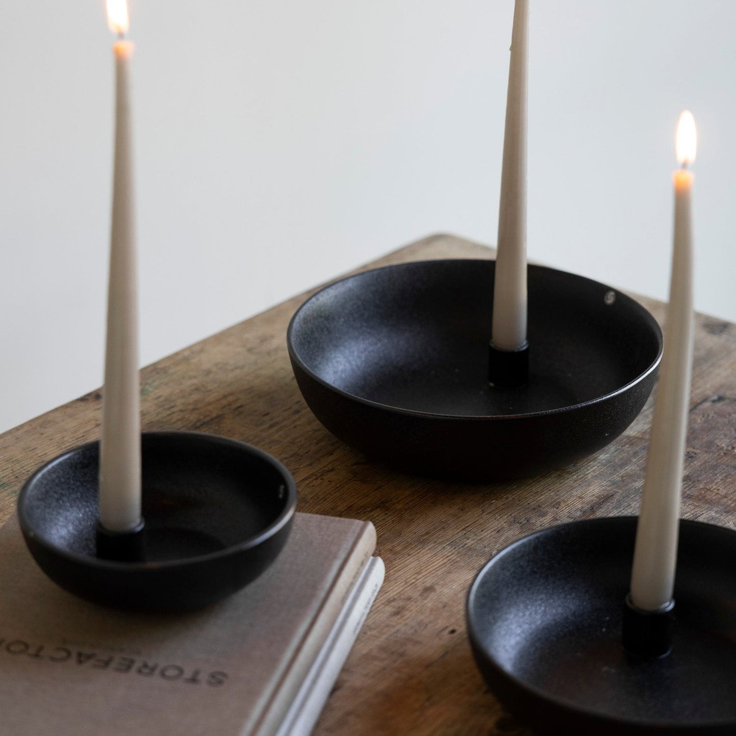 Kerzenhalter Lidatorp klein schwarz - Storefactory