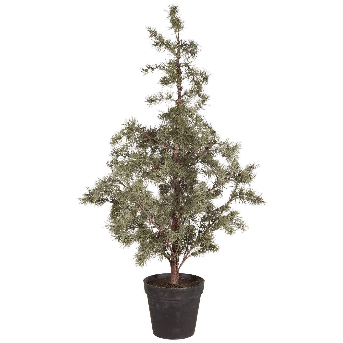 Zedernbaum künstlich mit Plastiktopf groß - Ib Laursen