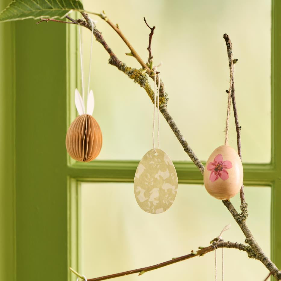 Hase Papier mit Magnet 3 Stk - Ib Laursen