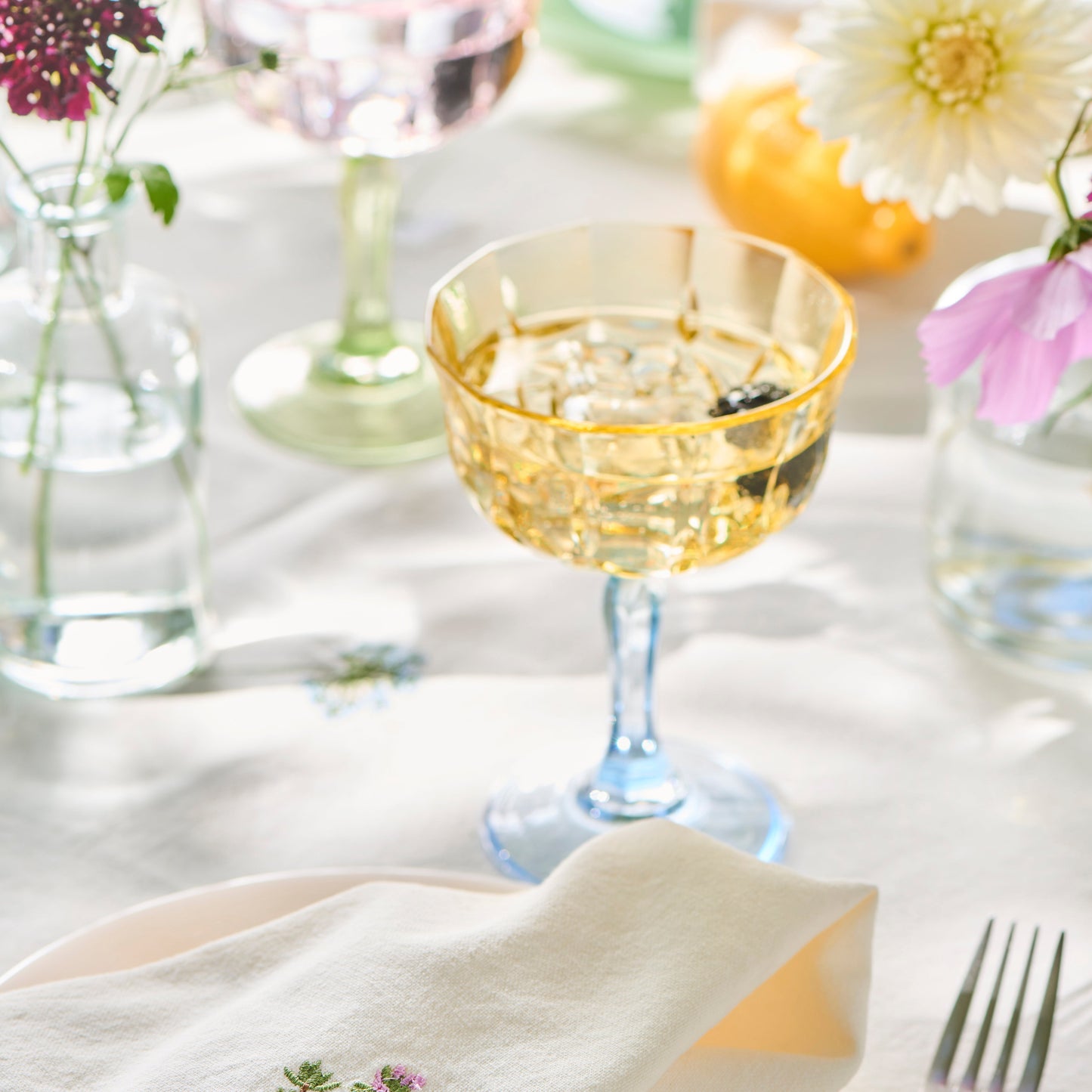 Weinglas bunt 3 Stück - Ib Laursen