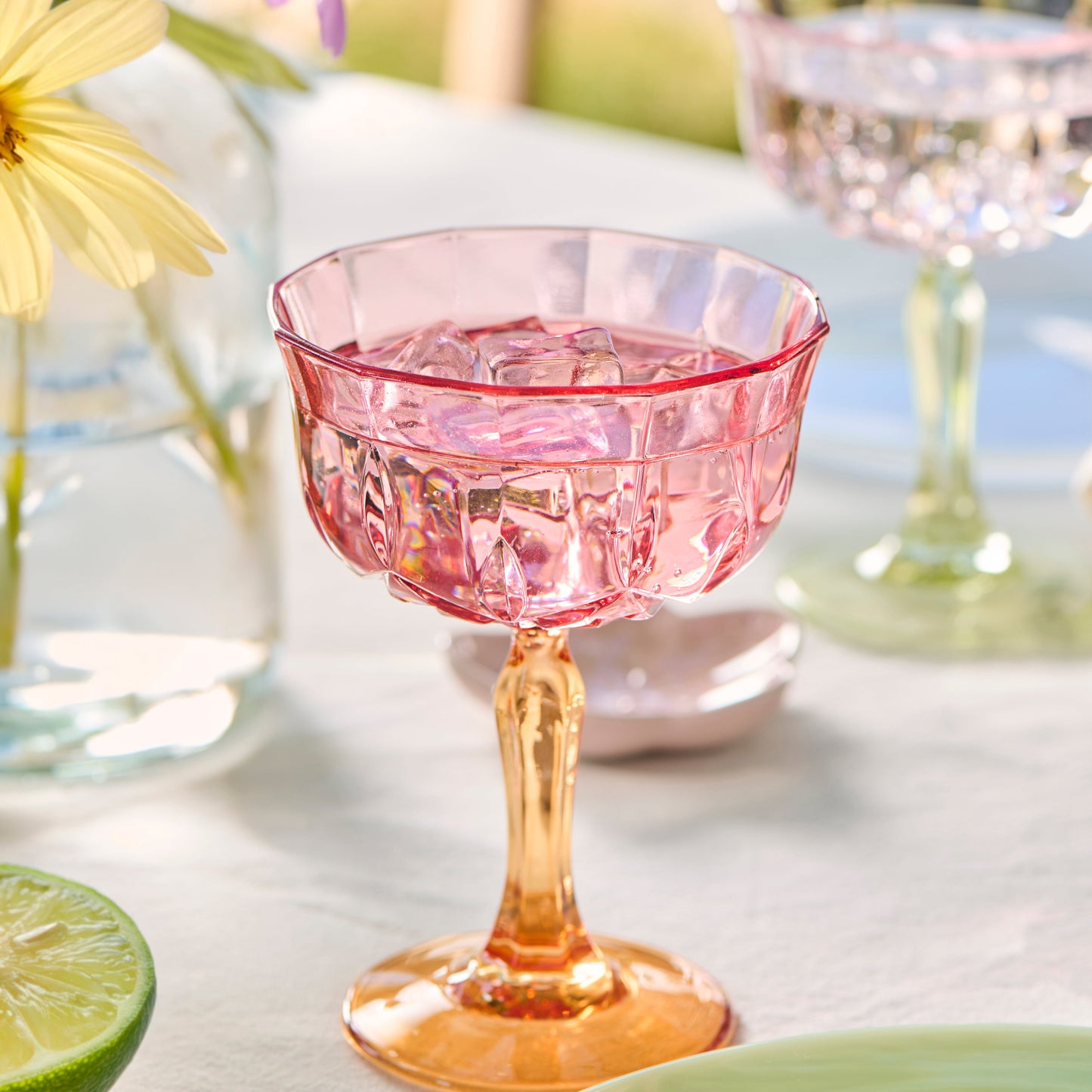 Weinglas bunt 3 Stück - Ib Laursen