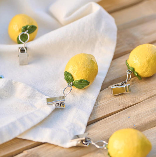 Tischdeckenbeschwerer Zitronen 4 Stck - Ib Laursen