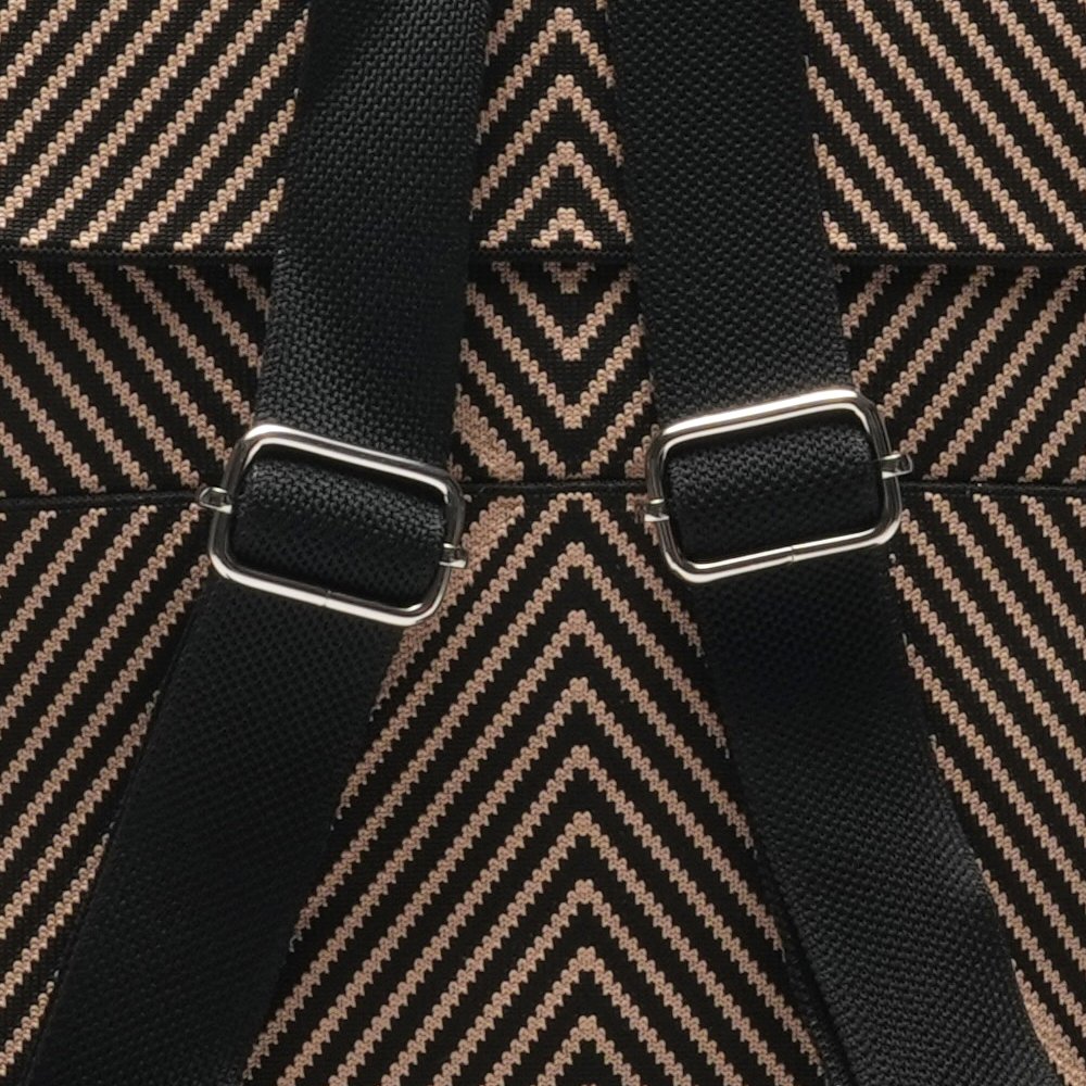 Rucksack Romy schwarz/beige - LOT83