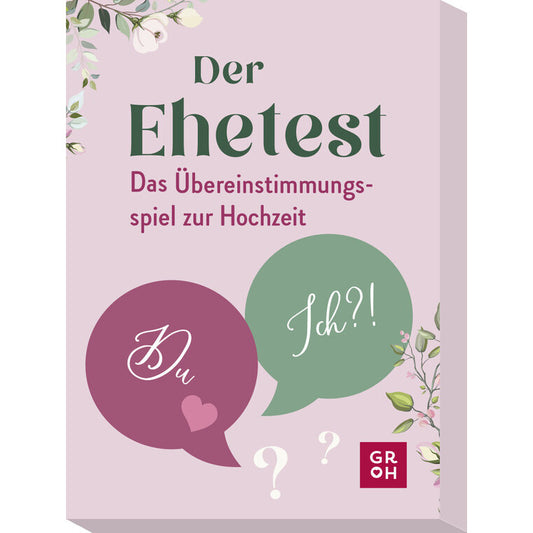 Der Ehetest - Groh