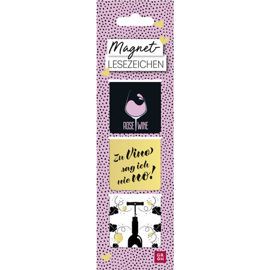 Magnetlesezeichen "Zu Vino sag ich nie no!" - Groh