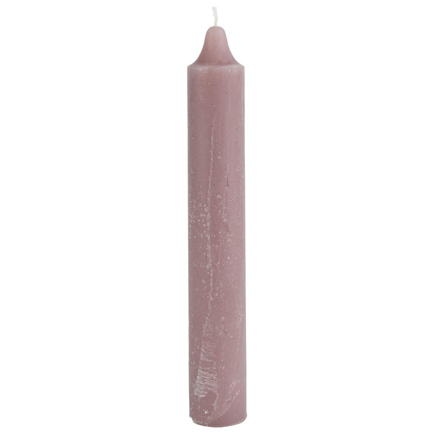 Rustikale Kerze XXL malva - Ib Laursen