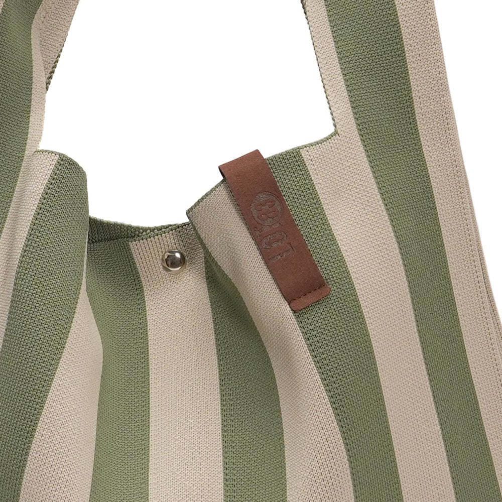 Shopper Lois - Grün/Beige - LOT83