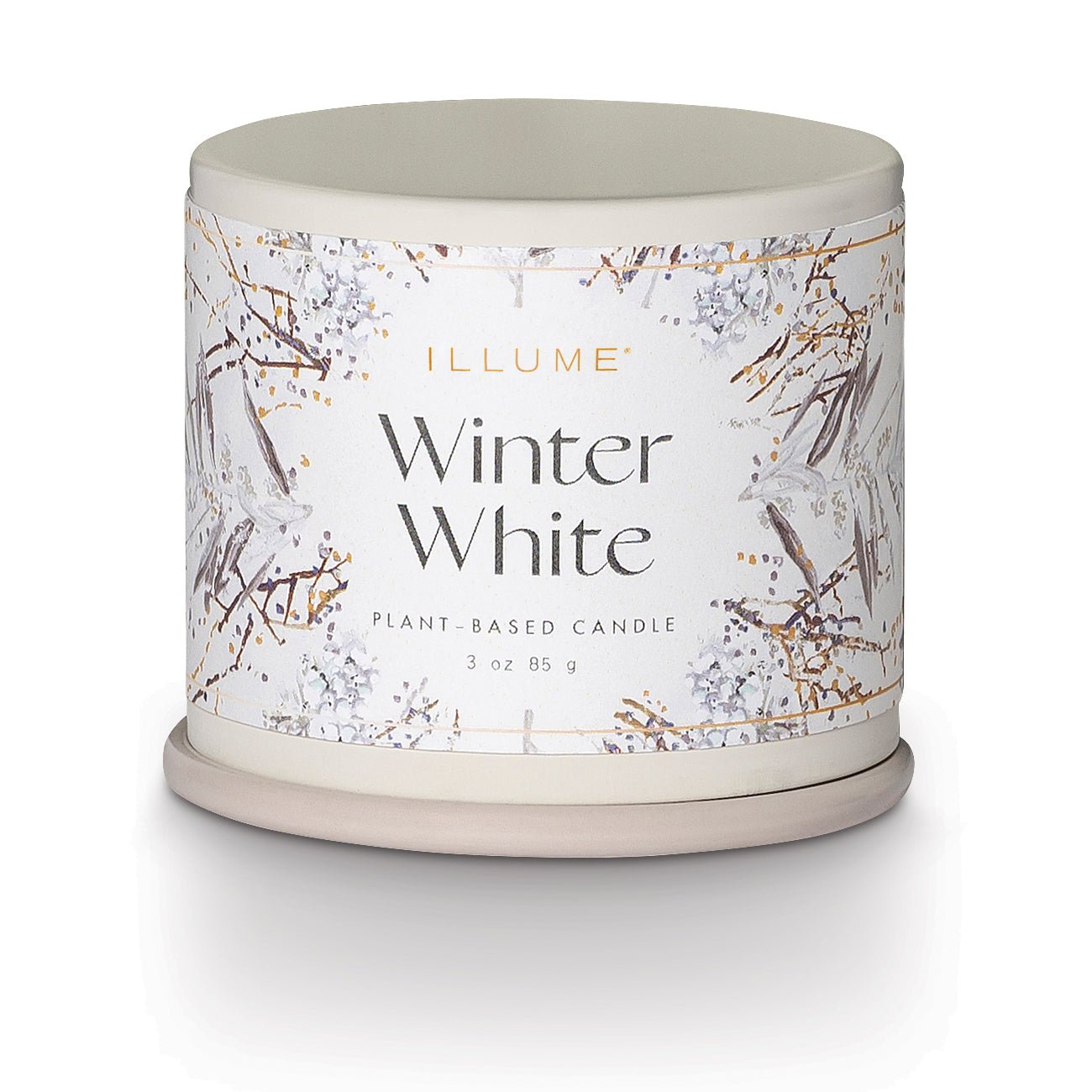 Winter White Demi Vanity Tin Kerze - Bloomingville