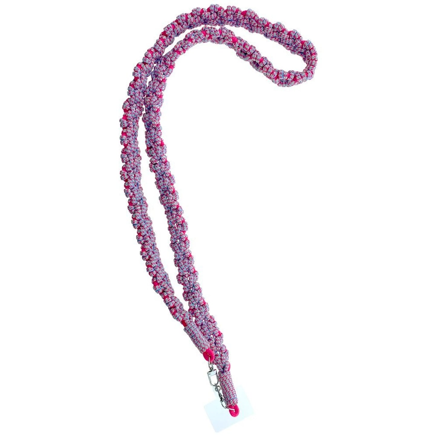 Handykette lang - Blau/Rosa - LOT83