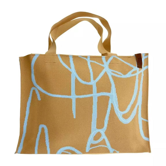 Shopper Lara - Beige/Blau - LOT83
