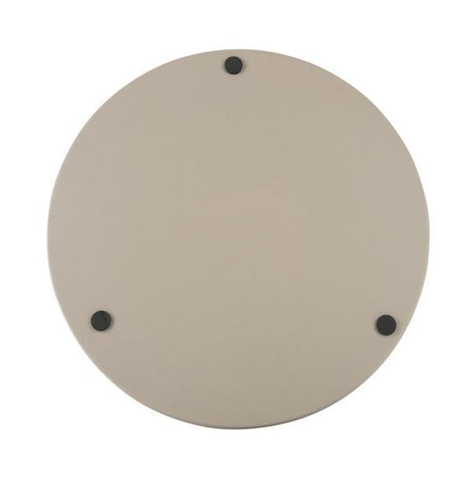 Tablett rund warm grey - Present Time