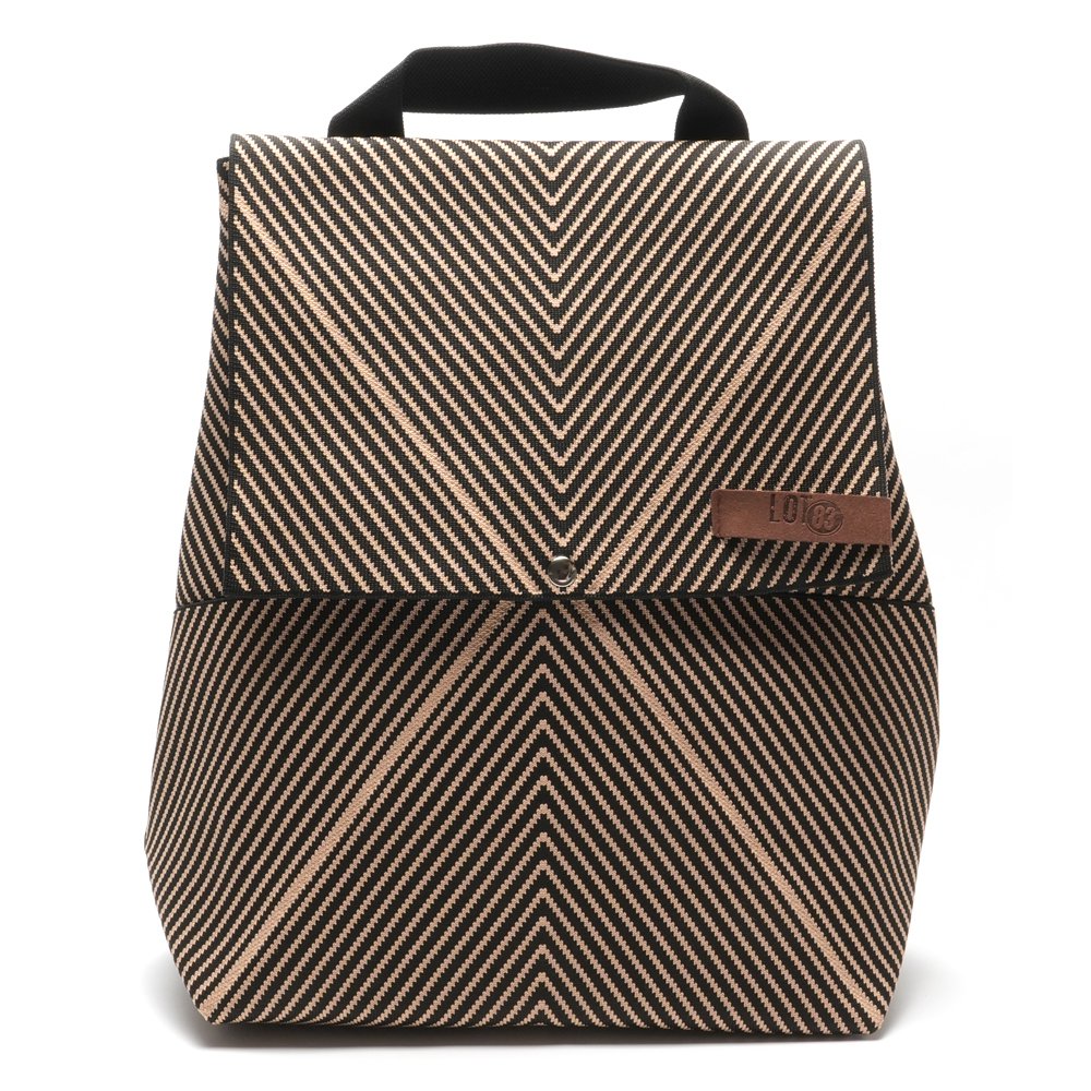 Rucksack Romy schwarz/beige - LOT83