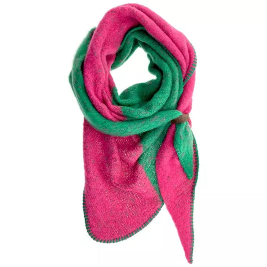 Schal Nina Twin Grün Rosa - LOT83