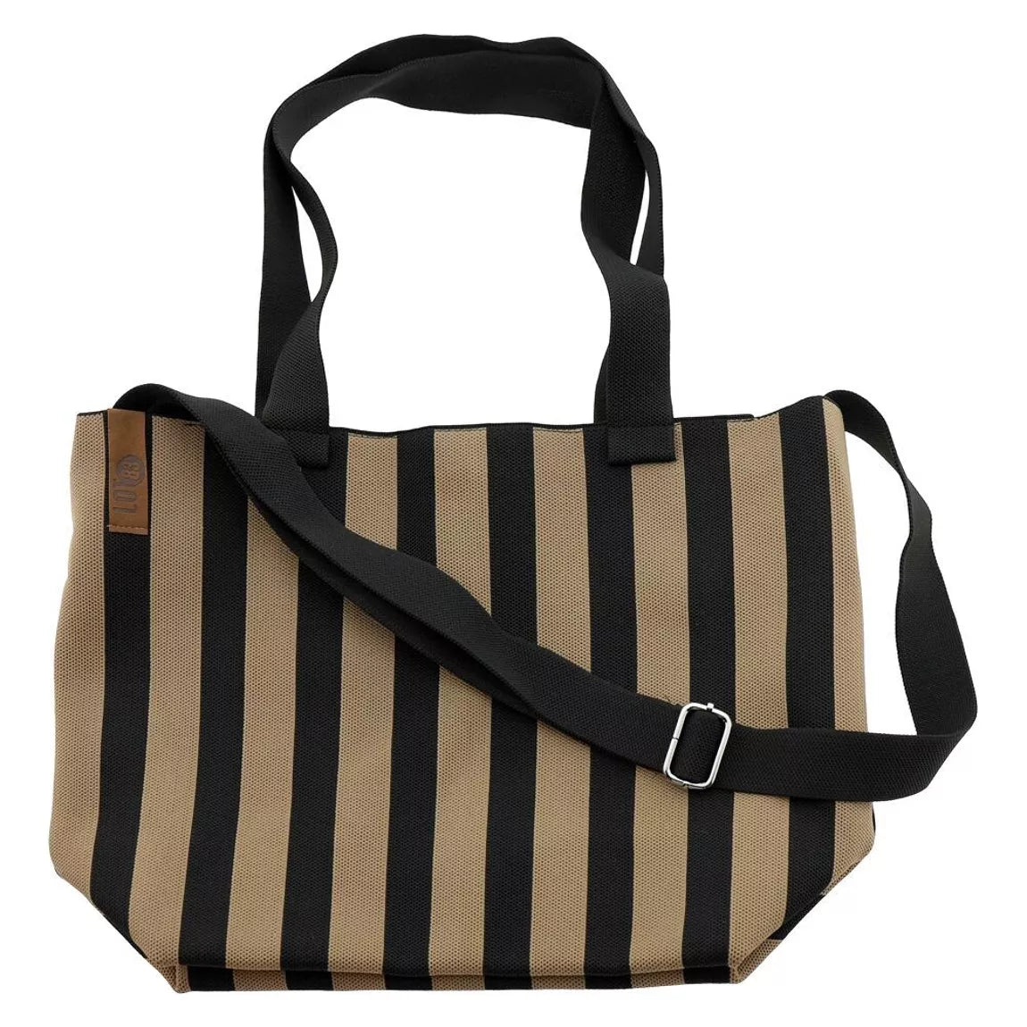 Tasche Mara Schwarz/Beige - LOT83