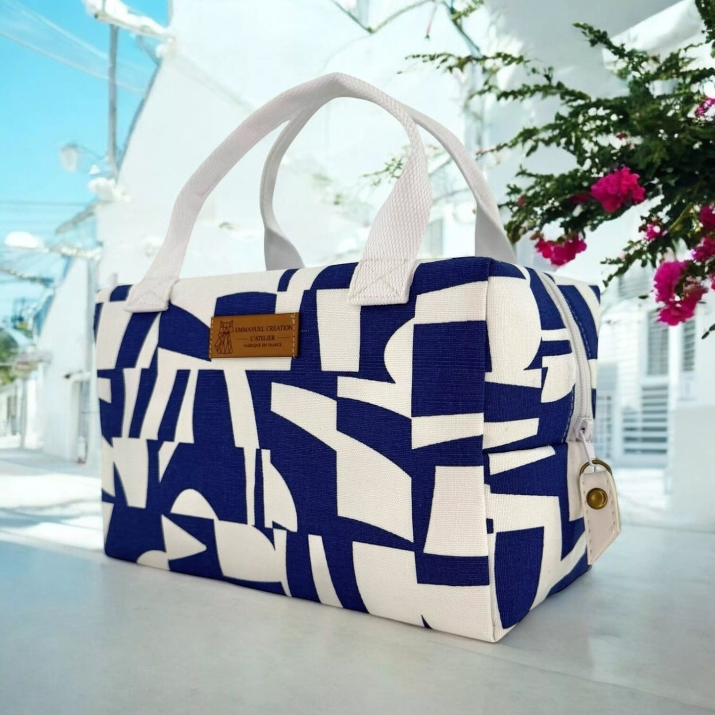 Ice Cube S Isoliertasche, "Mykonos"- Emmanuel création