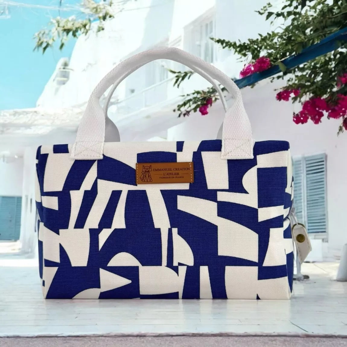 Ice Cube S Isoliertasche, "Mykonos"- Emmanuel création