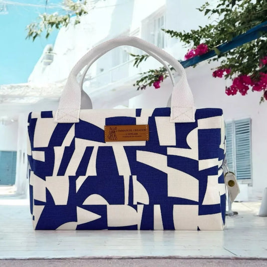 Ice Cube S Isoliertasche, "Mykonos"- Emmanuel création