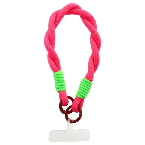 Handykette kurz - Pink/Grün - LOT83
